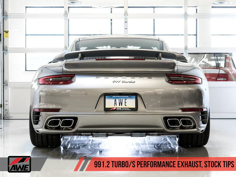 AWE PERFORMANCE Exhaust SYSTEM FOR THE PORSCHE 991.2 TURBO AND TURBO S