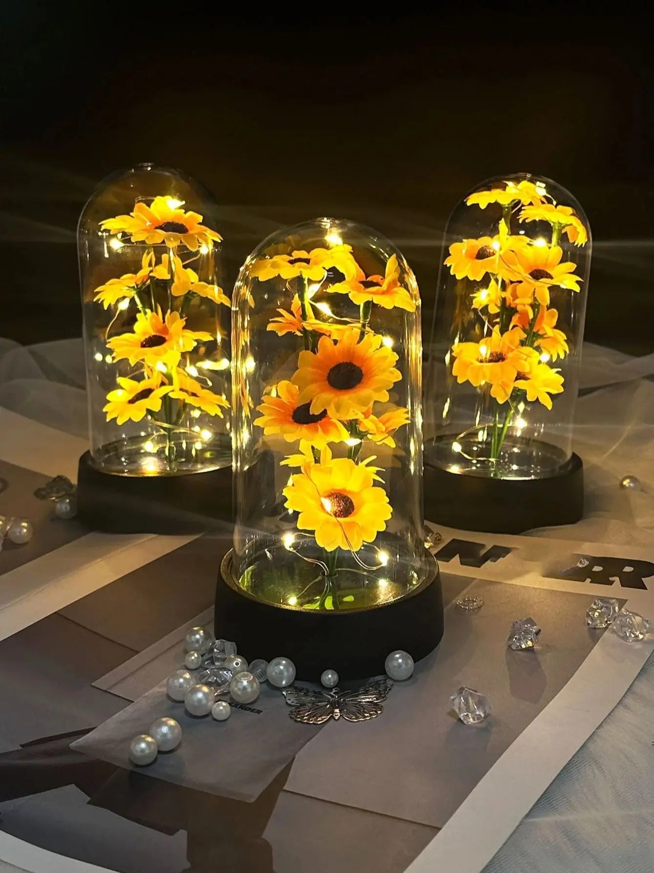 Eternal Sunflower Gift Set — Graduation, Mother’s Day & Special Occasion Keepsake