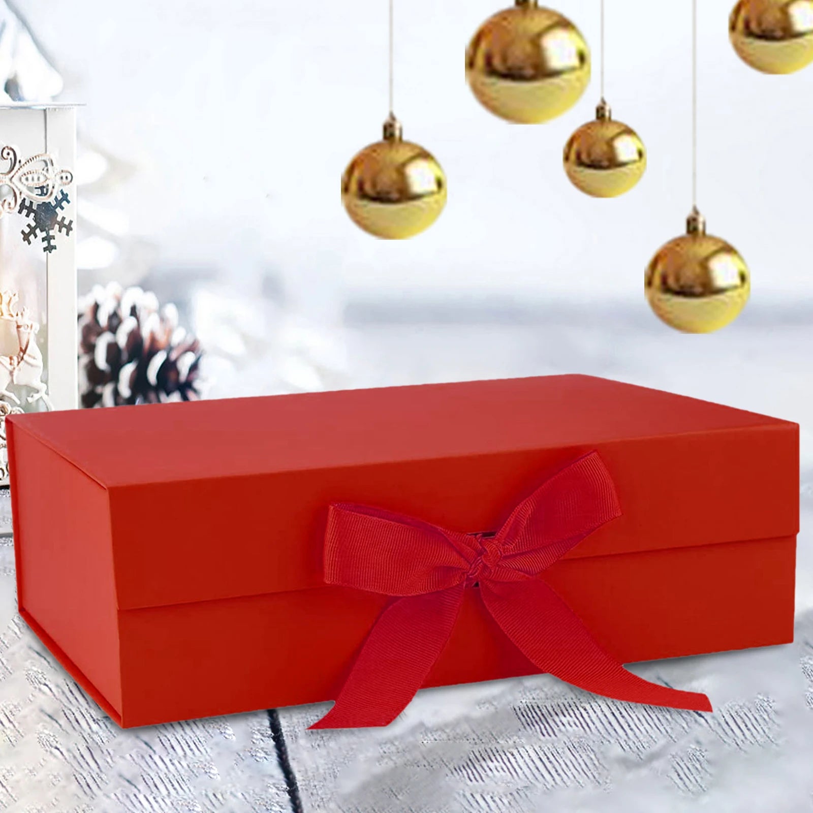 Gift Box with Ribbon Proposal Gift Boxes Reusable Large Storage Box for Birthday Party Valentine'S Wedding Engagement Party