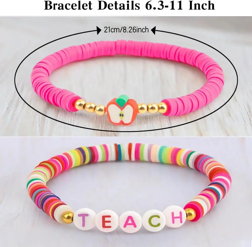 Teacher Appreciation Bracelet — Inspirational Gift for Teachers, Graduation & Thank You