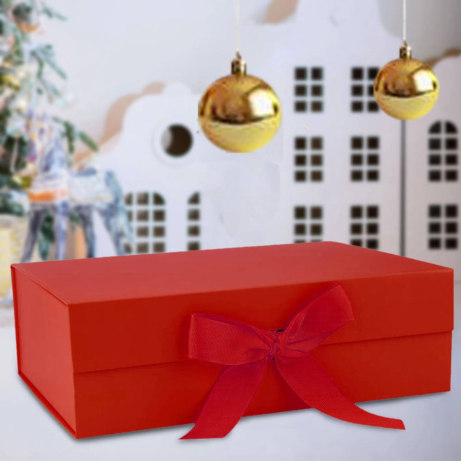 Gift Box with Ribbon Proposal Gift Boxes Reusable Large Storage Box for Birthday Party Valentine'S Wedding Engagement Party