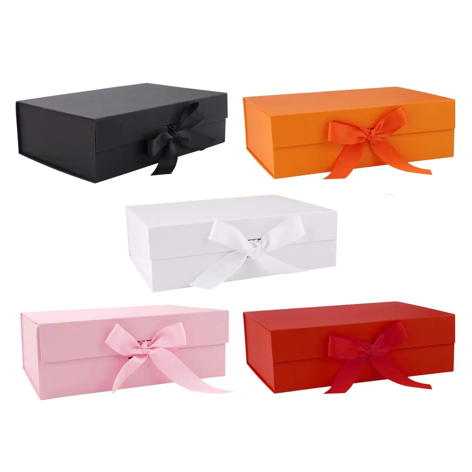 Gift Box with Ribbon Proposal Gift Boxes Reusable Large Storage Box for Birthday Party Valentine'S Wedding Engagement Party
