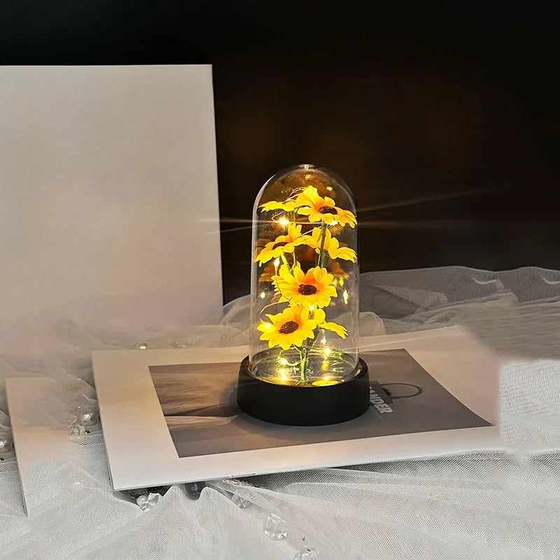 Eternal Sunflower Gift Set — Graduation, Mother’s Day & Special Occasion Keepsake