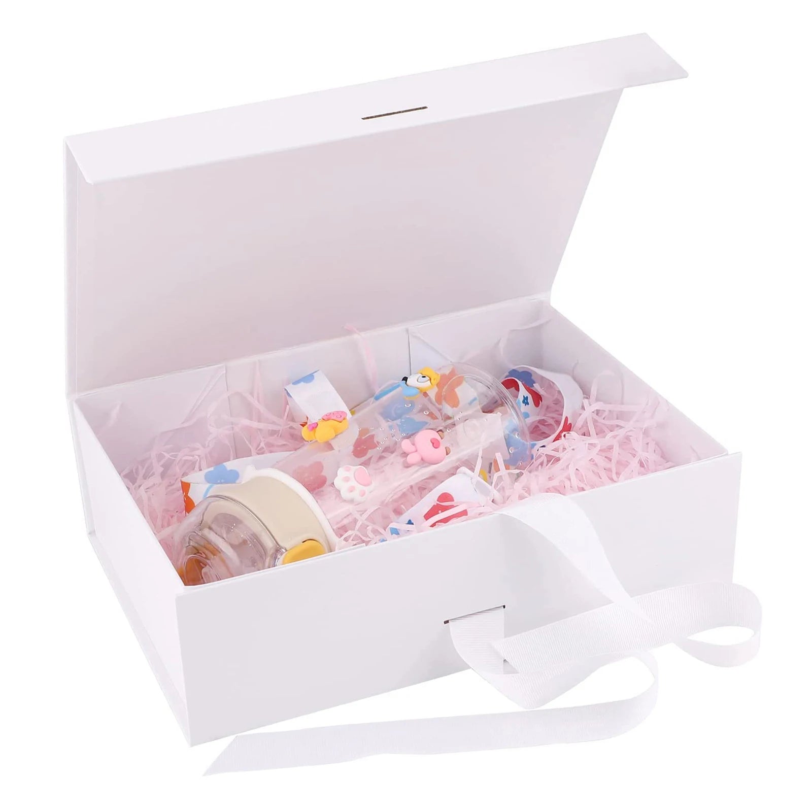 Gift Box with Ribbon Proposal Gift Boxes Reusable Large Storage Box for Birthday Party Valentine'S Wedding Engagement Party