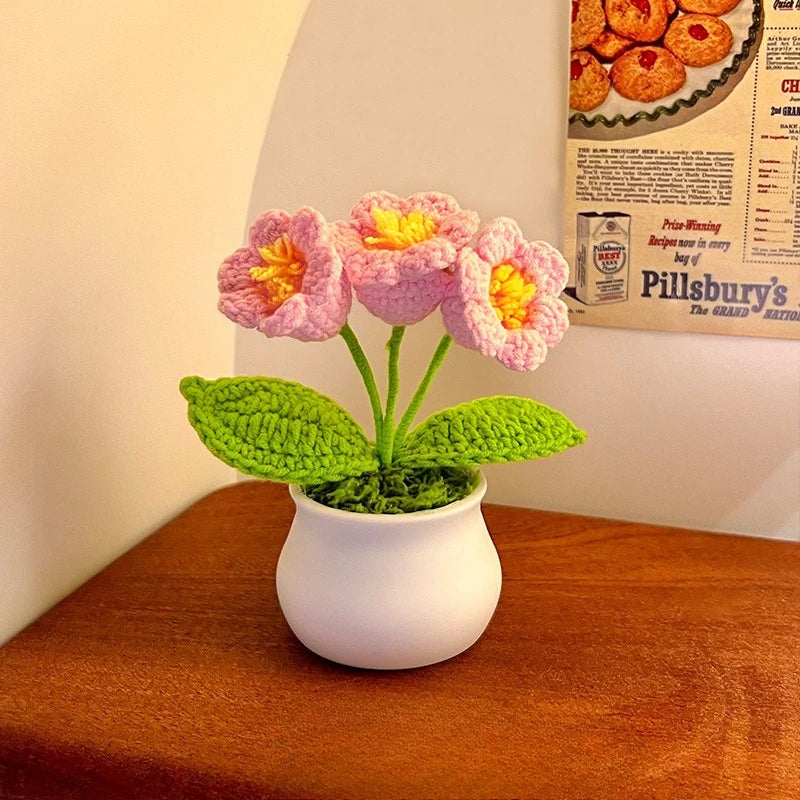 Hand-Woven Sunflower Bouquet — Creative Keepsake for Girlfriend, Car & Table Décor Gift