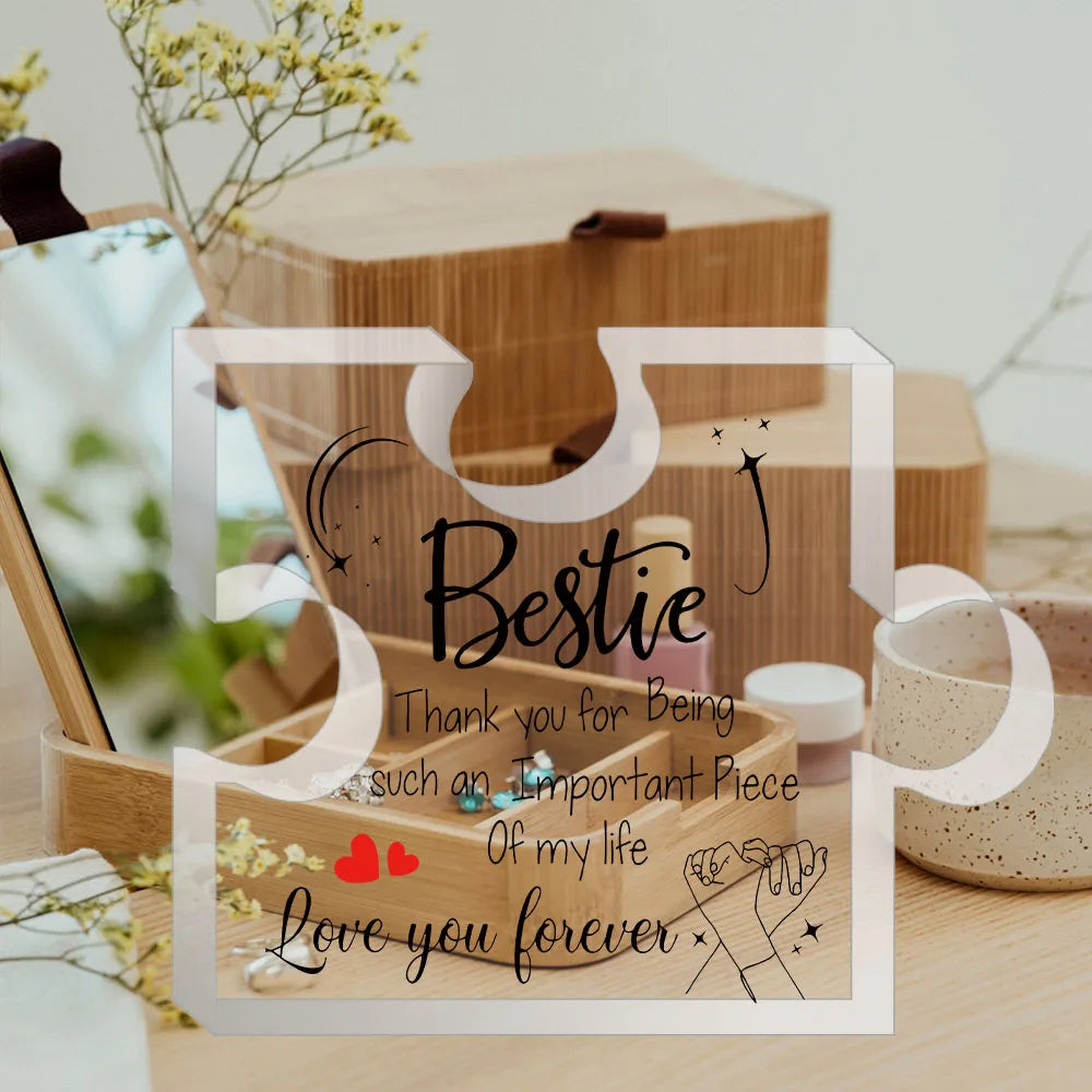 To My Bestie — Thoughtful Friendship Gift for Her (Birthday • Graduation • Mother’s Day)