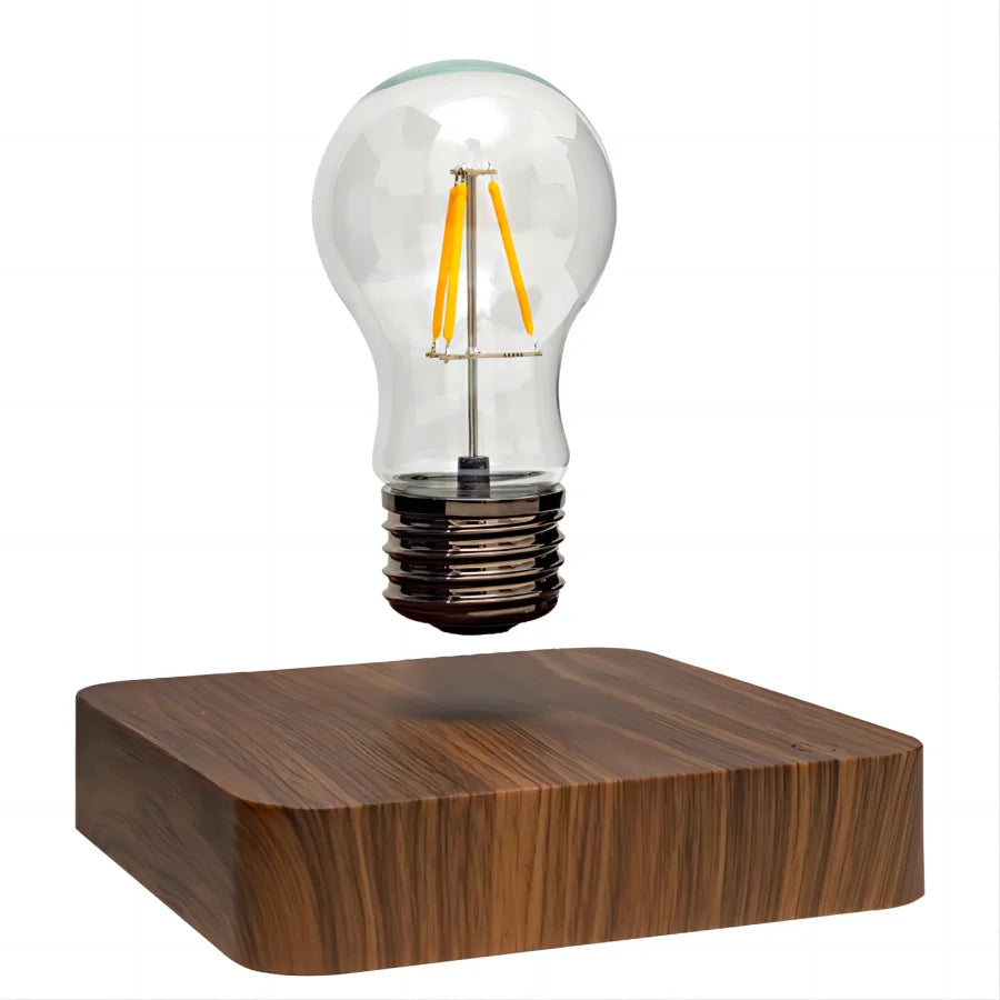 LevitaGlass™ Magnetic Levitating LED Bulb — Ambient Desk Lamp & Novelty Home Decor