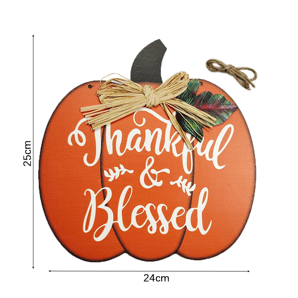 Wooden Halloween Hanging Ornaments — Pumpkin, Boo, Ghost & Trick-Or-Treat Door Pendants (DIY Décor)