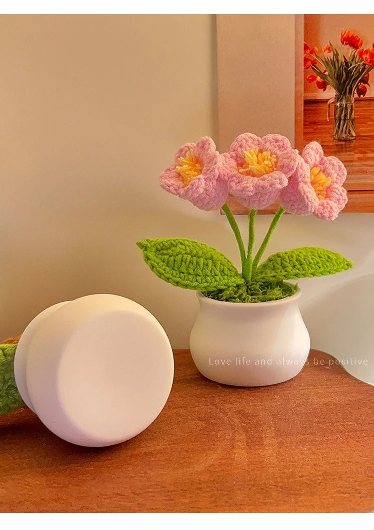 Hand-Woven Sunflower Bouquet — Creative Keepsake for Girlfriend, Car & Table Décor Gift