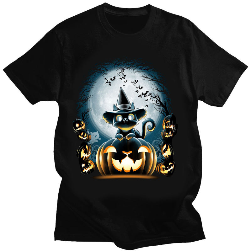 Funny Skeleton Halloween T-Shirt — Creative Ghost & Bone Design for Men & Women (Casual Streetwear)