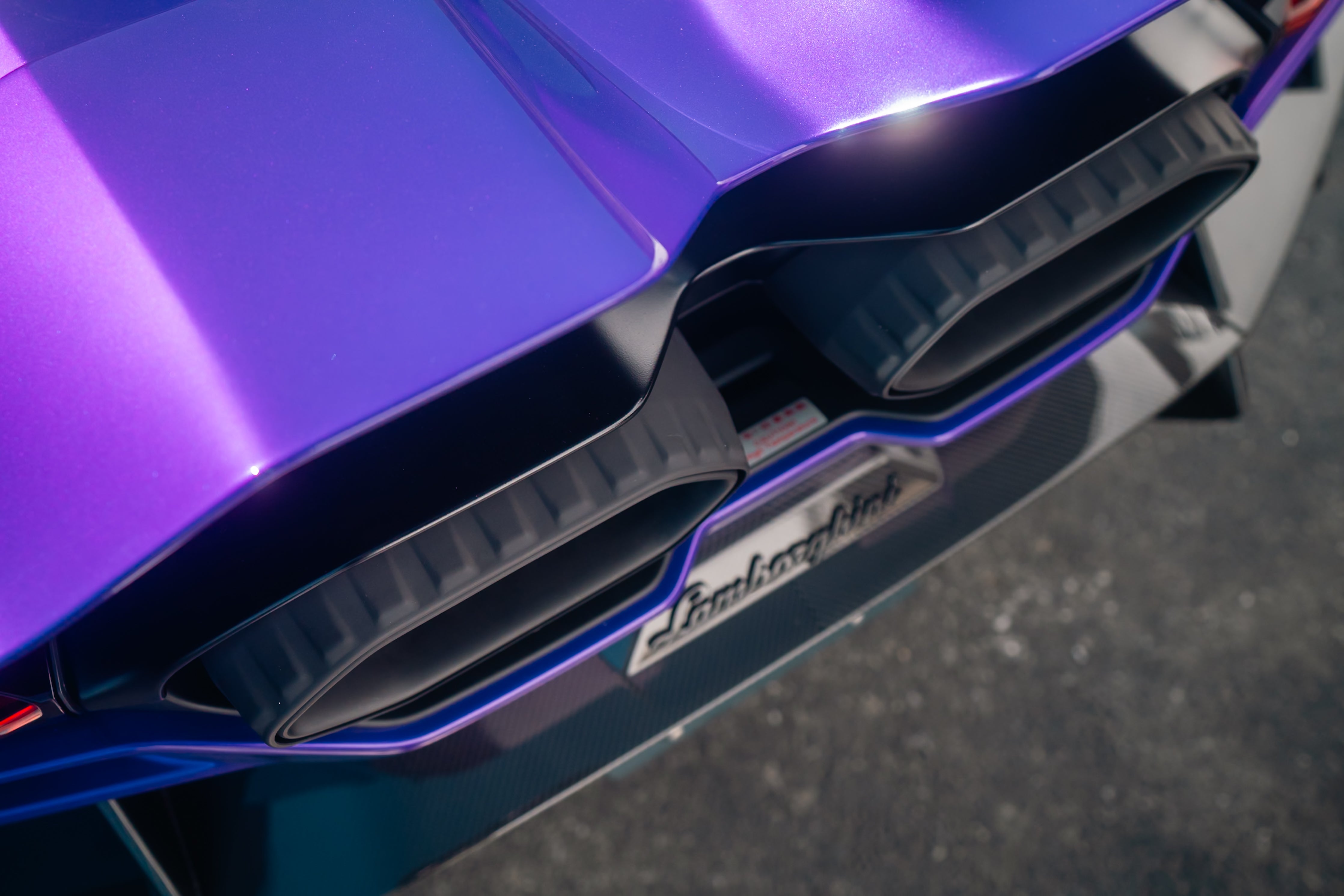 Lamborghini Revuelto F1 Exhaust System