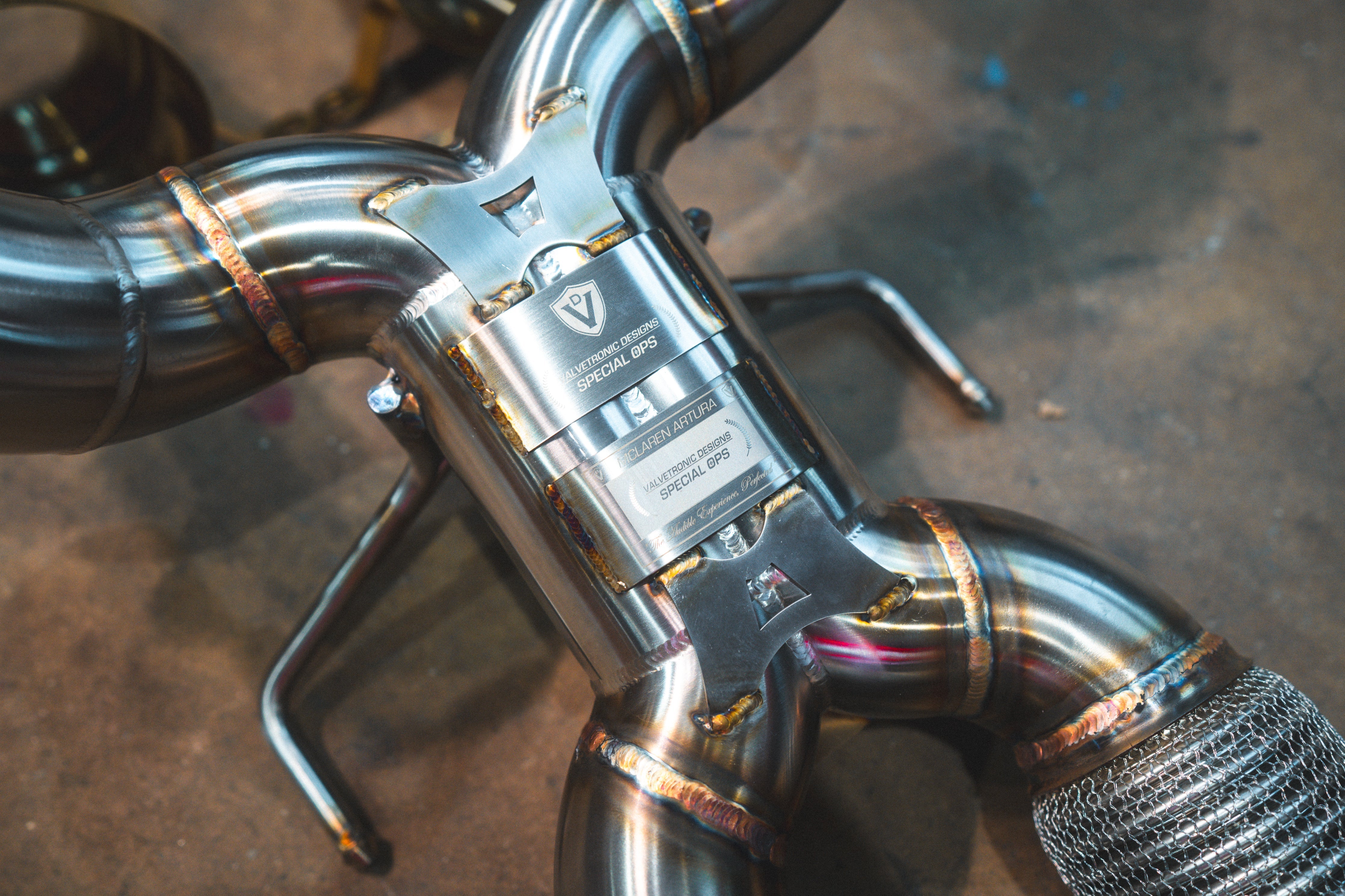 Mclaren Artura F1 Exhaust System