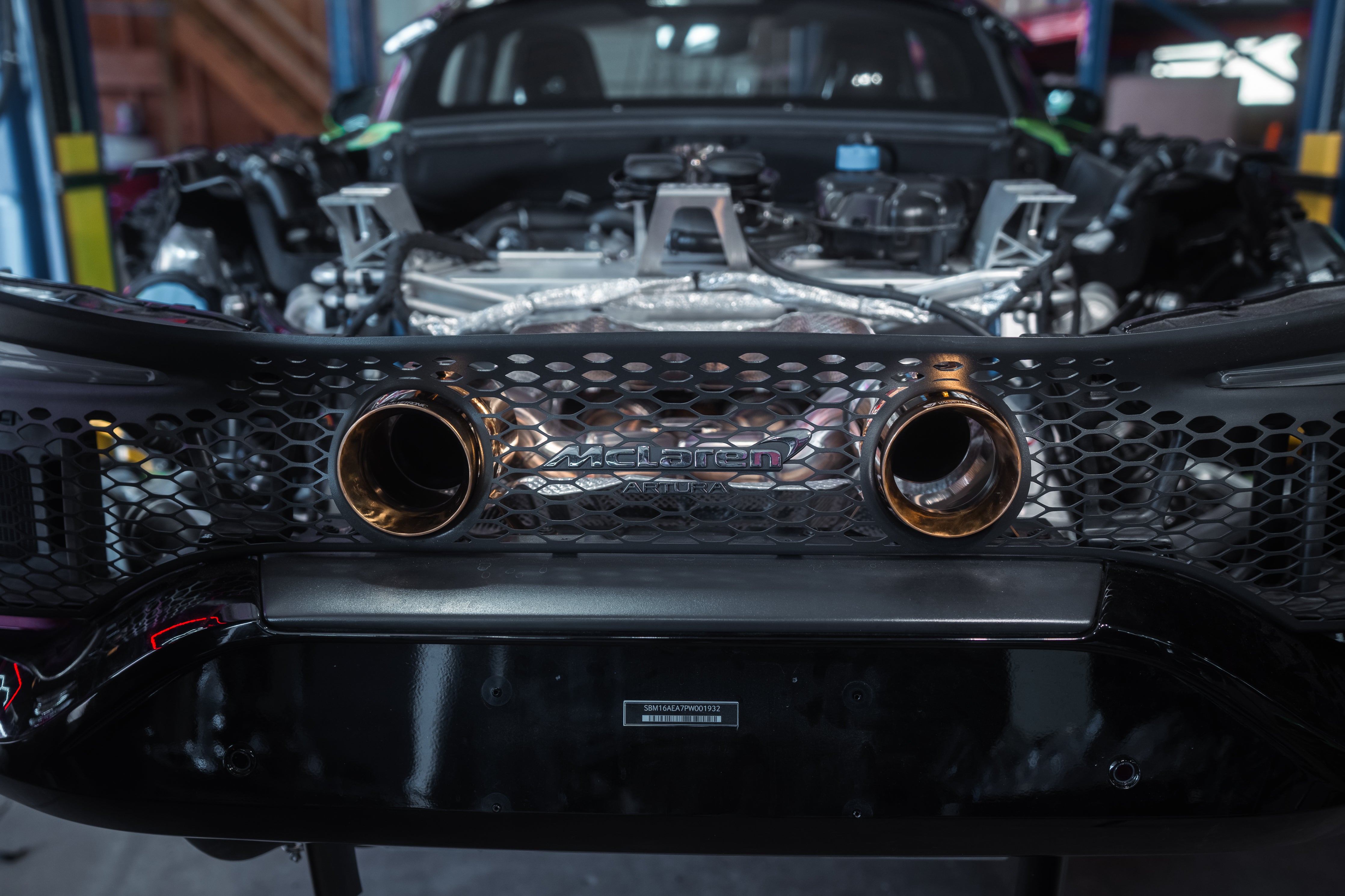 Mclaren Artura F1 Exhaust System