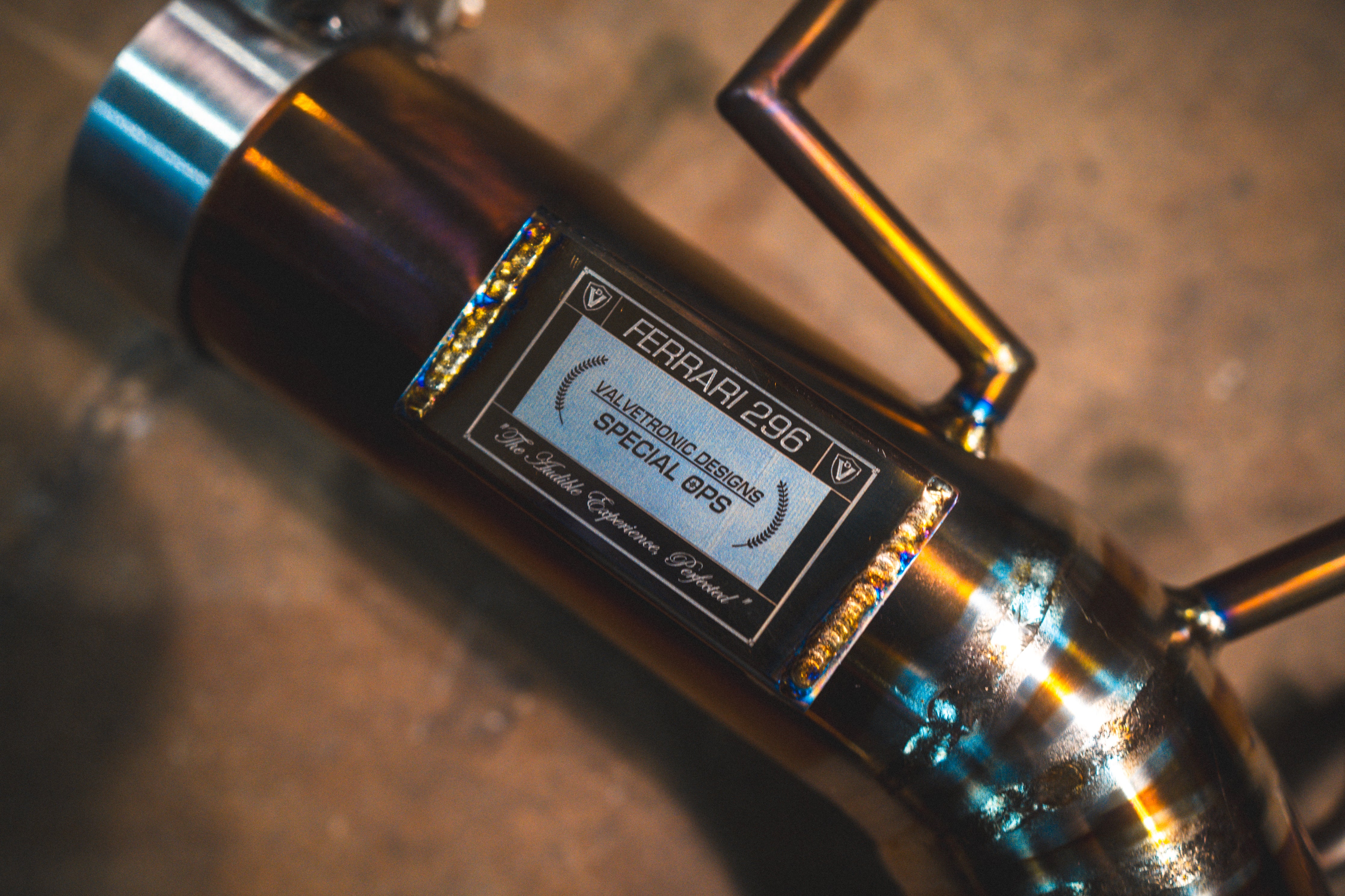 Ferrari 296 GTB/GTS Sport Exhaust System