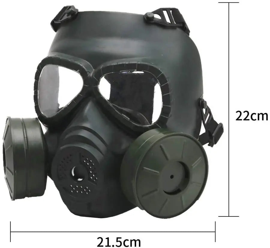 Full-Face Tactical Skull Mask — Cosplay, CS Game, Halloween & Masquerade Protection Mask
