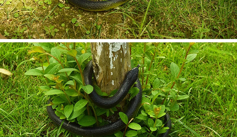Realistic Flexible Snake Toy (1.2 m) — Rubber Prank Prop & Halloween Décor