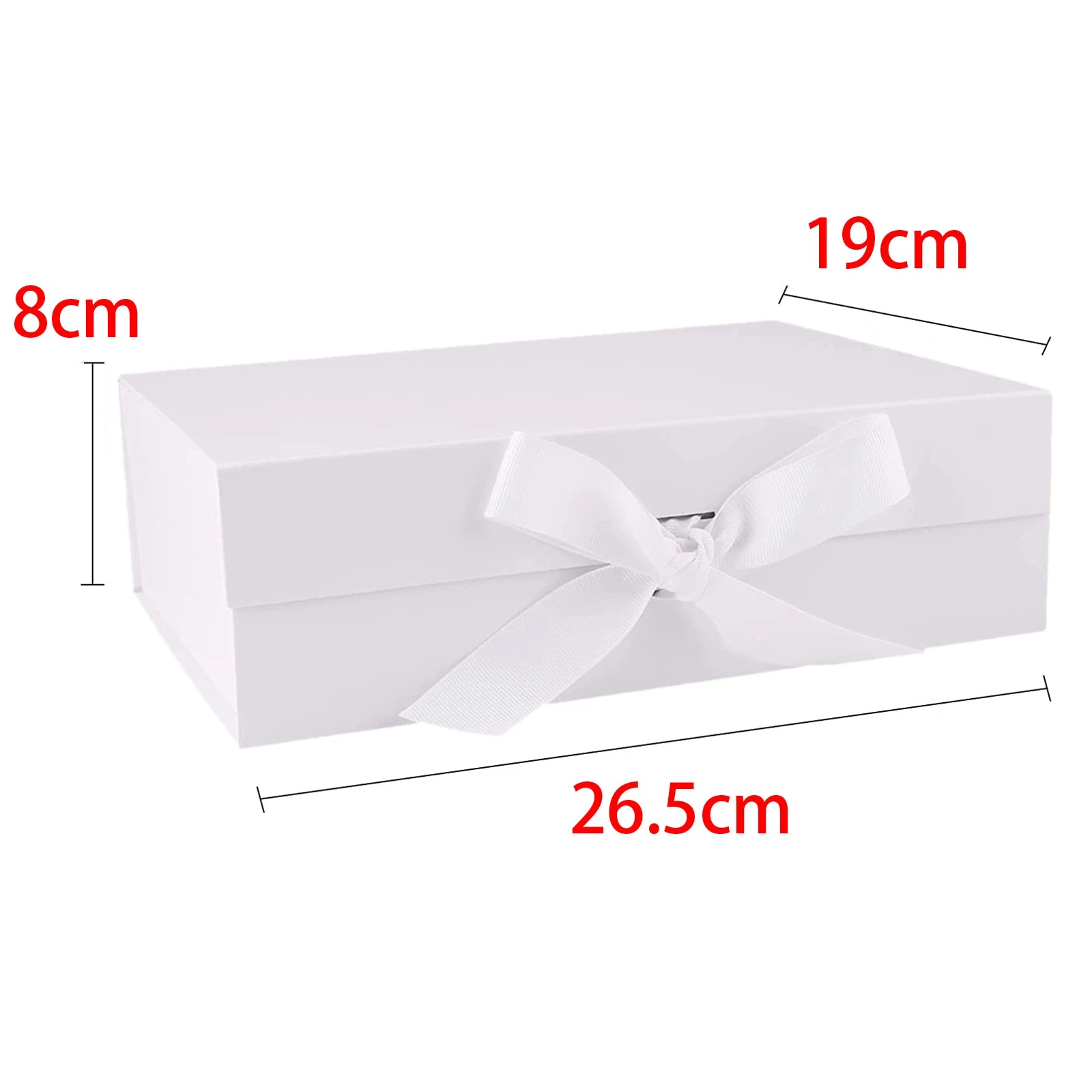 Reusable Large Gift Box with Ribbon — Proposal / Engagement / Celebration Keepsake Box