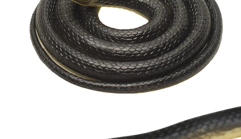 Realistic Flexible Snake Toy (1.2 m) — Rubber Prank Prop & Halloween Décor