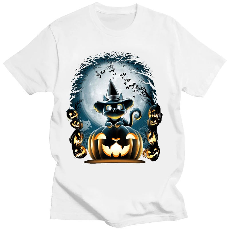 Funny Skeleton Halloween T-Shirt — Creative Ghost & Bone Design for Men & Women (Casual Streetwear)