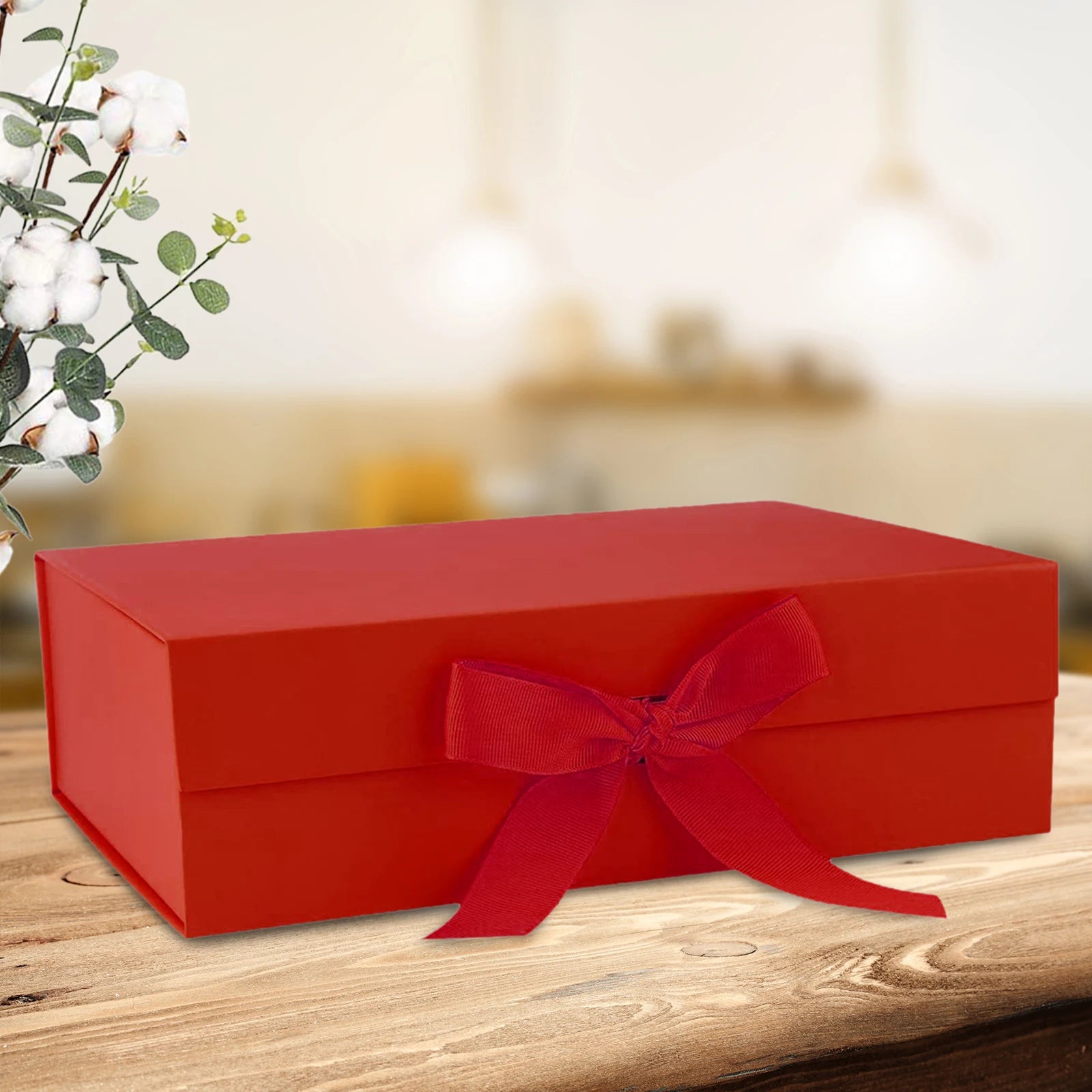 Gift Box with Ribbon Proposal Gift Boxes Reusable Large Storage Box for Birthday Party Valentine'S Wedding Engagement Party