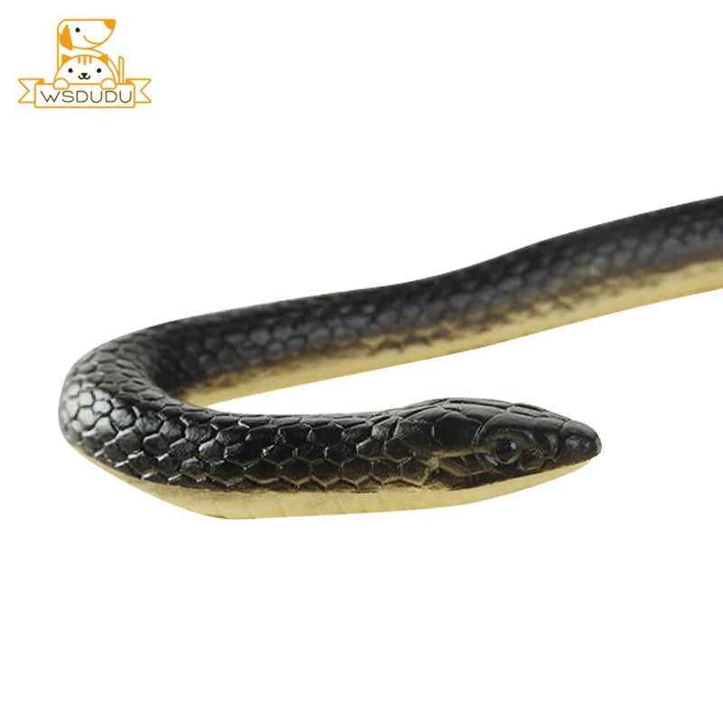 Realistic Flexible Snake Toy (1.2 m) — Rubber Prank Prop & Halloween Décor
