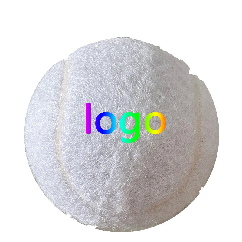 Dog Birthday Gift Customized Print LOGO Pet  Logo Walk Play Tennis Pet Toy Balls