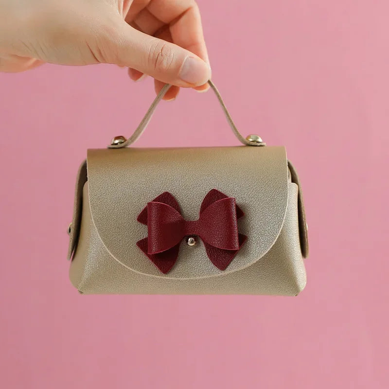 Wedding Gifts For Guests Mini Handbag Gift Bags Packaging Baby Shower Bags Cosmetic Lipstick Perfume Packaging Leather Bag