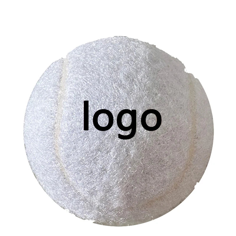 Dog Birthday Gift Customized Print LOGO Pet  Logo Walk Play Tennis Pet Toy Balls