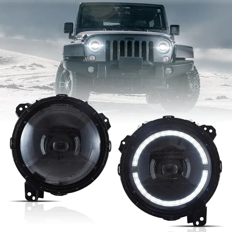 2018-2024 JEEP WRANGLER (JL) & GLADIATOR LED HEADLIGHTS