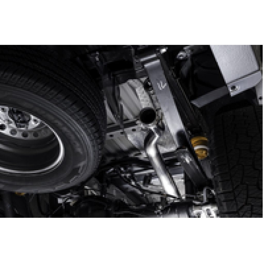 AWE Tuning 2019+ Ford Ranger 0FG Performance Exhaust System w/Diamond Black Tips & Rock Guard