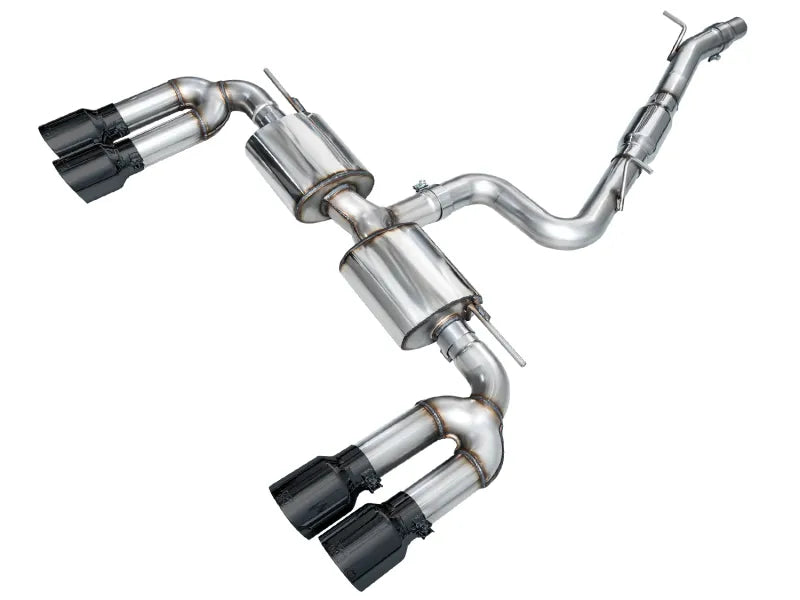 AWE Tuning 22-25 Audi 8Y S3 Touring Edition Exhaust - Diamond Black Tips